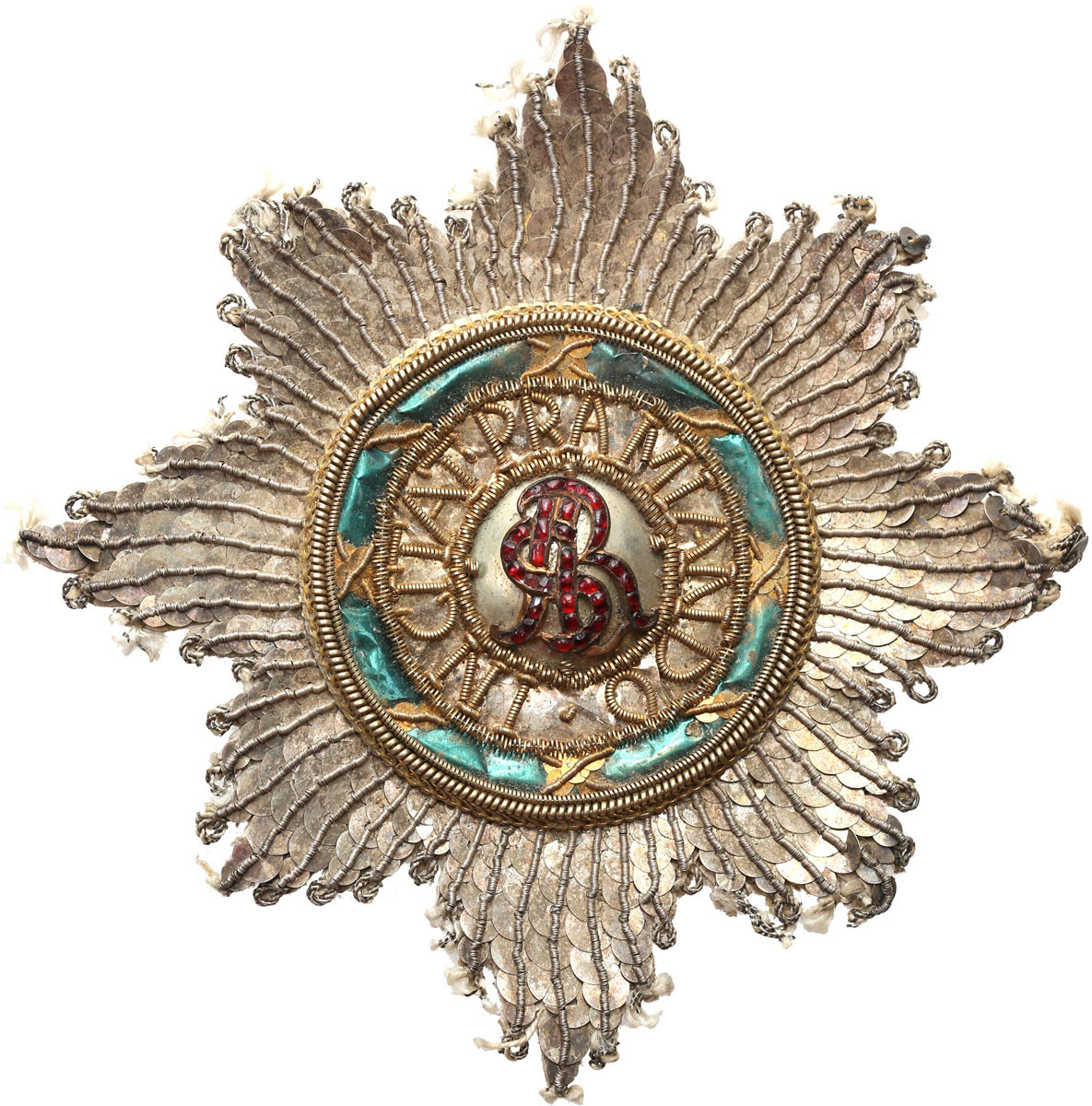 Order świętego Stanisława typ 1765-1795  z gwiazdą w pudle - RZADKOŚĆ